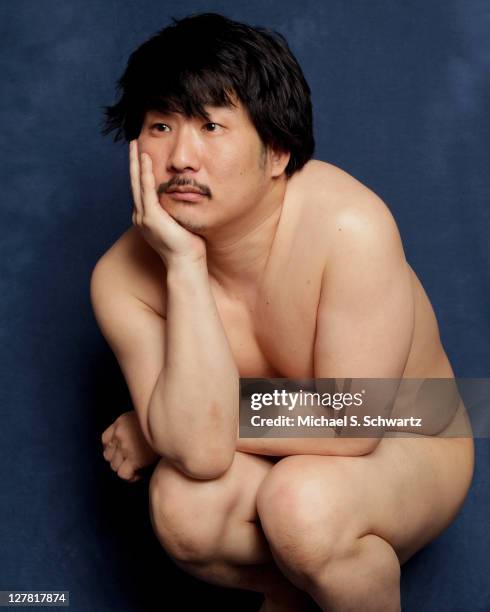 Comedian Bobby Lee poses at The Ice House Comedy Club on March 19, 2011 in Pasadena, California.