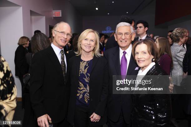 Ed Harris, Amy Madigan, ELi Broad and Edythe Broad attend 2011 REDCAT Gala Honoring Eli & Edythe Broad and Apichatpong Weerasethakul at REDCAT on...