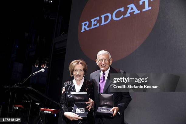 Eli Broad and Edythe Broad attend 2011 REDCAT Gala Honoring Eli & Edythe Broad and Apichatpong Weerasethakul at REDCAT on March 19, 2011 in Los...