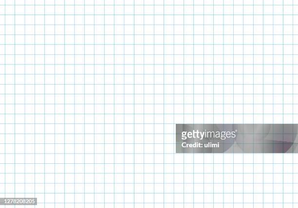 seamless graph paper - metric system stock illustrations