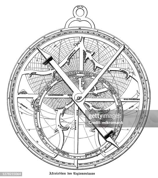 Astro Label Codm 116 Astrolabe Ancient Stock Photos, High-Res Pictures, and Images ...