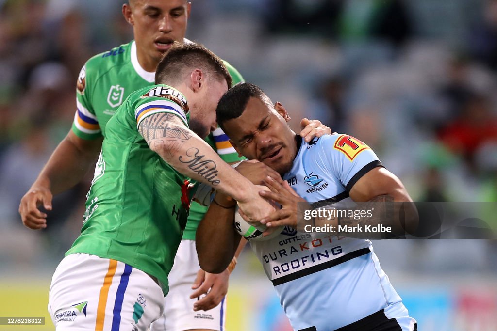 NRL Elimination Final - Raiders v Sharks