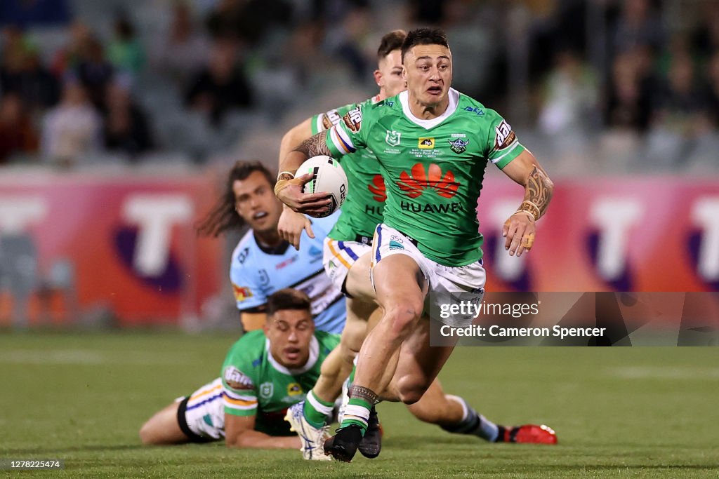 NRL Elimination Final - Raiders v Sharks