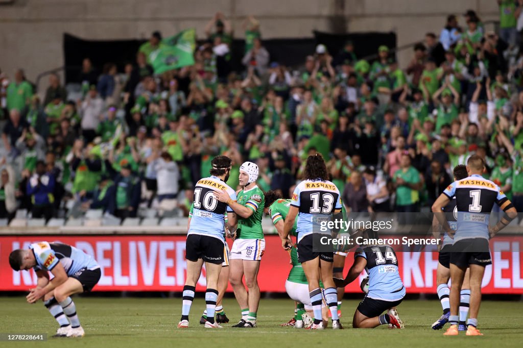 NRL Elimination Final - Raiders v Sharks