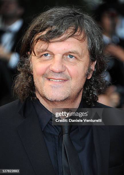 Un Certain Regard Jury President Emir Kusturica attends the "Les Bien-Aimes" Premiere and Closing Ceremony during the 64th Annual Cannes Film...