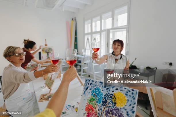 cheers! - drinking wine stock pictures, royalty-free photos & images