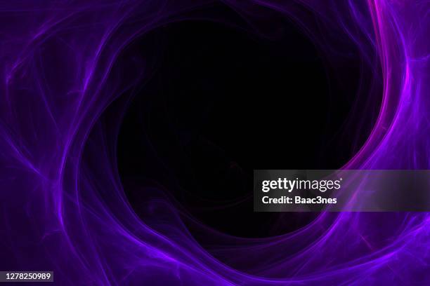 swirl of illuminated smoke - digital abstract art - holy smoke stock pictures, royalty-free photos & images