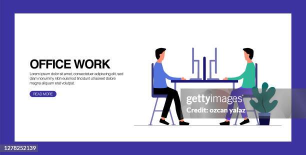 office work - professional skier stock illustrations