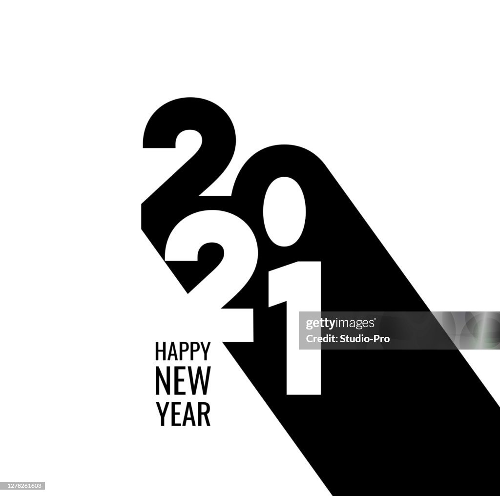 Happy New Year 2021 Background for your Christmas