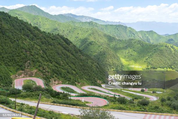 mountain panshan road - geology icon stock pictures, royalty-free photos & images