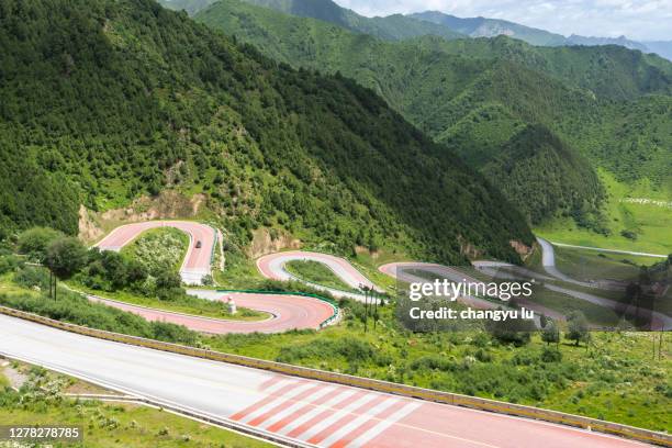 mountain panshan road - geology icon stock pictures, royalty-free photos & images