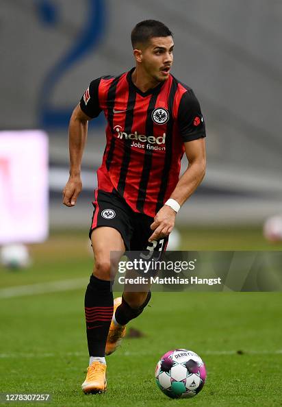 Andre Silva Of Frankfurt Controls The Ball During The Bundesliga andre-silva-of-frankfurt-controls-the-ball-during-the-bundesliga
