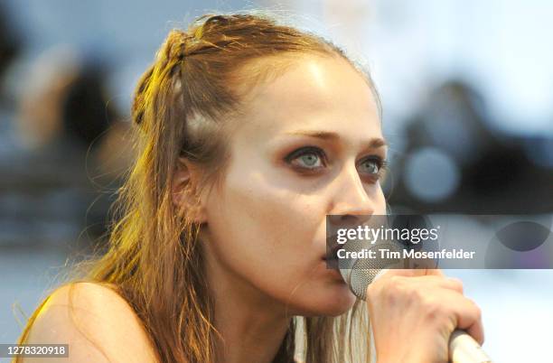 Fiona Apple performs during the Vegoose Music Festival at Sam Boyd stadium on October 29, 2006 in Las Vegas, Nevada.