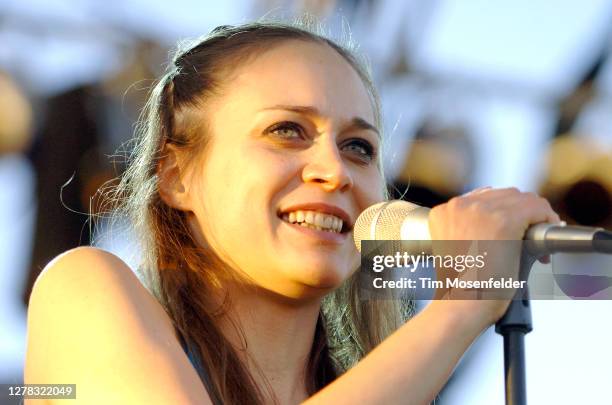 Fiona Apple performs during the Vegoose Music Festival at Sam Boyd stadium on October 29, 2006 in Las Vegas, Nevada.