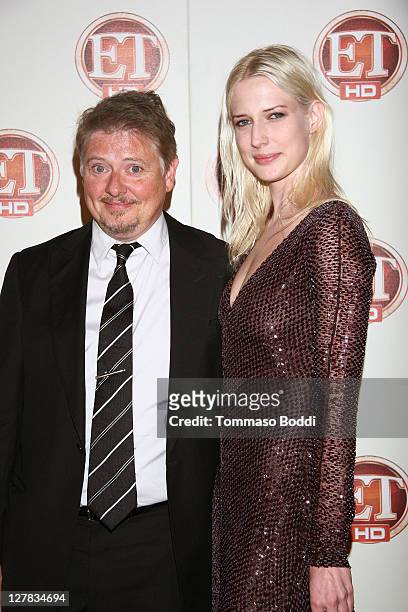 Actor Dave Foley and Sarah McNeilly attend the Entertainment Tonight 15th Annual Emmy Party held at Vibiana on September 18, 2011 in Los Angeles,...
