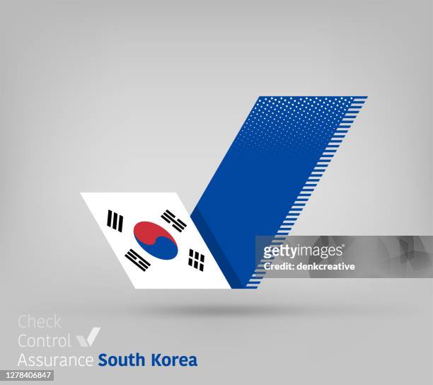 韓國控制與確保標誌。 - 韓国文化 幅插畫檔、美工圖案、卡通及圖標