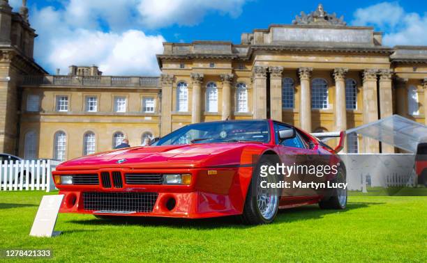 The BMW M1, once owned by Boney M, seen at Salon Prive, held at Blenheim Palace. Each year some of the rarest cars are displayed on the lawns of the...