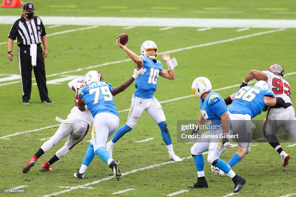 Los Angeles Chargers v Tampa Bay Buccaneers
