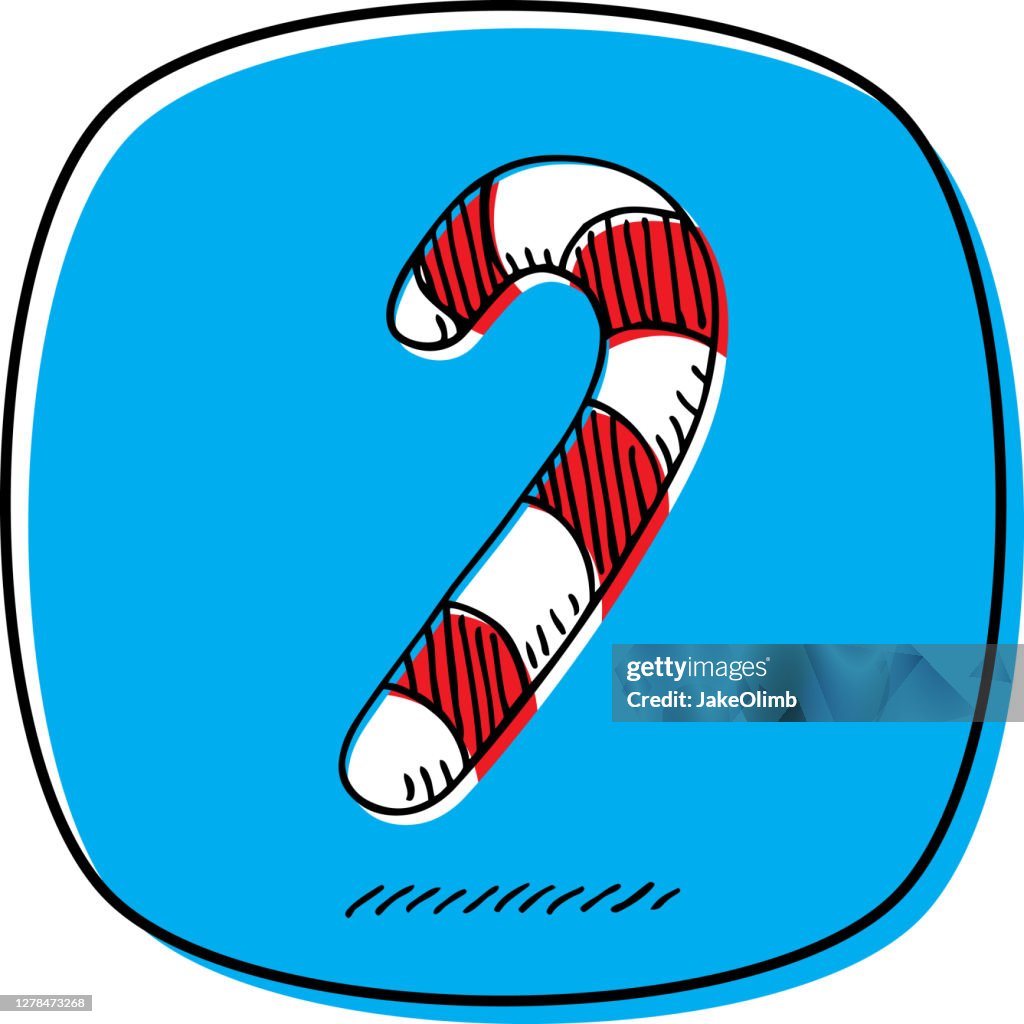 Candy Cane Doodle 5