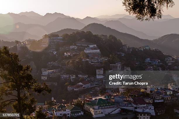 gun hill - mussoorie stock pictures, royalty-free photos & images