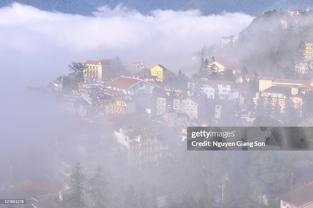 Sapa in clouds