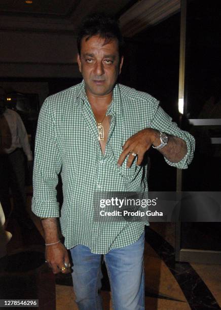 Sanjay Dutt attends his hosted Iftar party on August 30, 2010 in Mumbai, India.