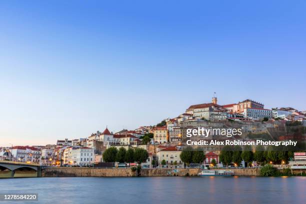 coimbra university city and world heritage site in portugal - coimbra stock pictures, royalty-free photos & images