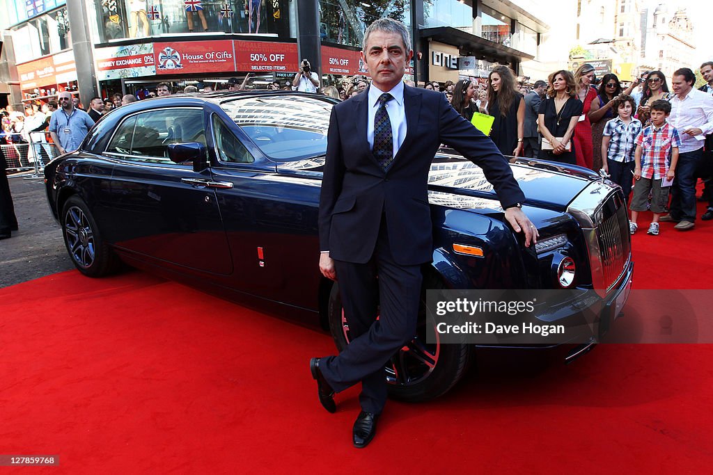 Johnny English Reborn - UK Premiere - Inside Arrivals