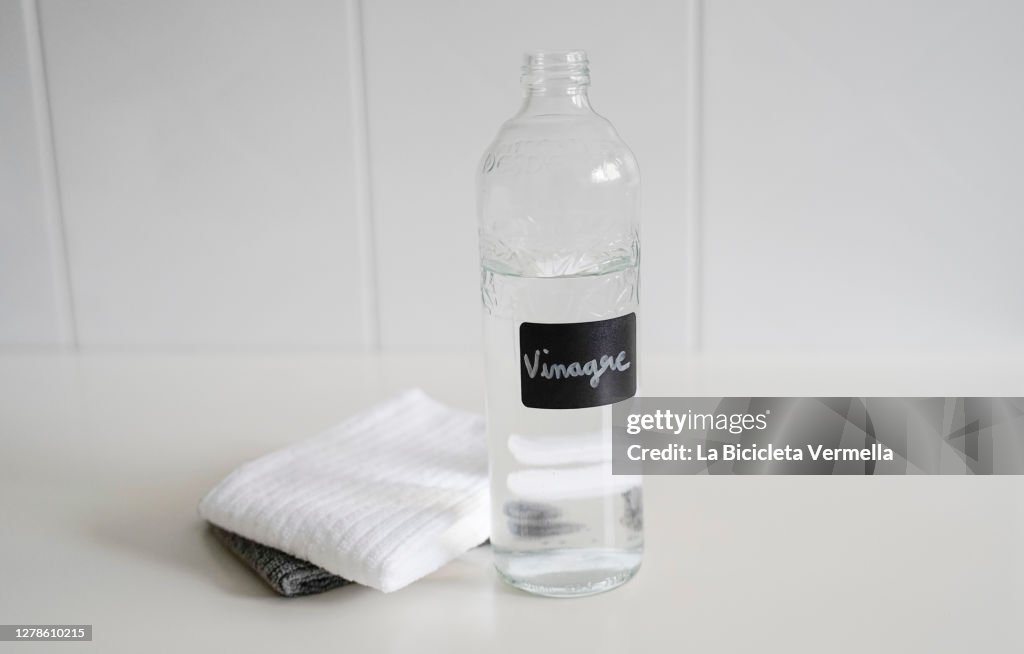 Vinegar and baking soda