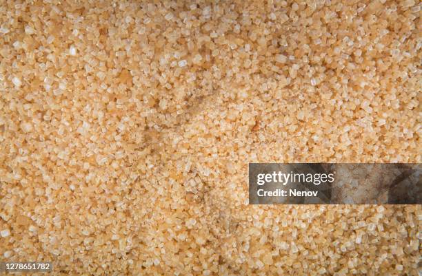 image of brown sugar texture - turbinadosocker bildbanksfoton och bilder