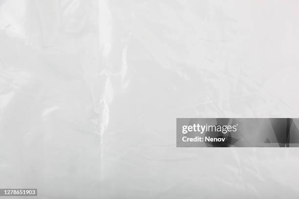 plastic bag texture background - polyäthylen stock-fotos und bilder