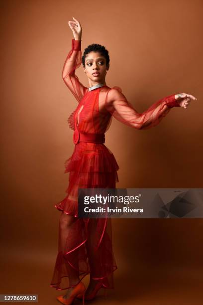 Actress Tiffany Boone is photographed for A Book of Magazine on February 24, 2020 in Los Angeles, California.