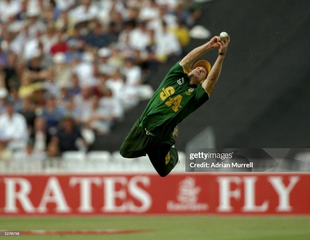 Jonty Rhodes of South Africa