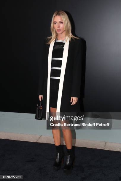 Princess Olympia of Greece attends the Louis Vuitton Womenswear Spring/Summer 2021 show as part of Paris Fashion Week on October 06, 2020 in Paris,...