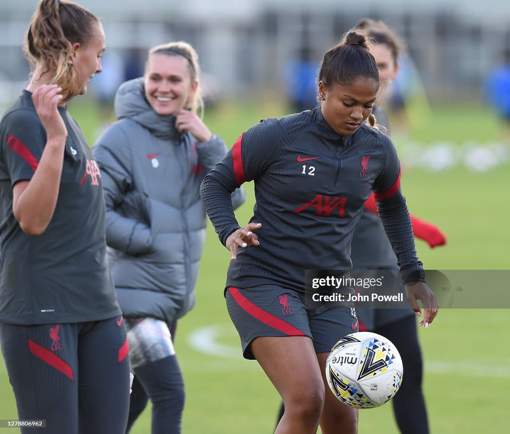 Liverpool FC Women Training Session