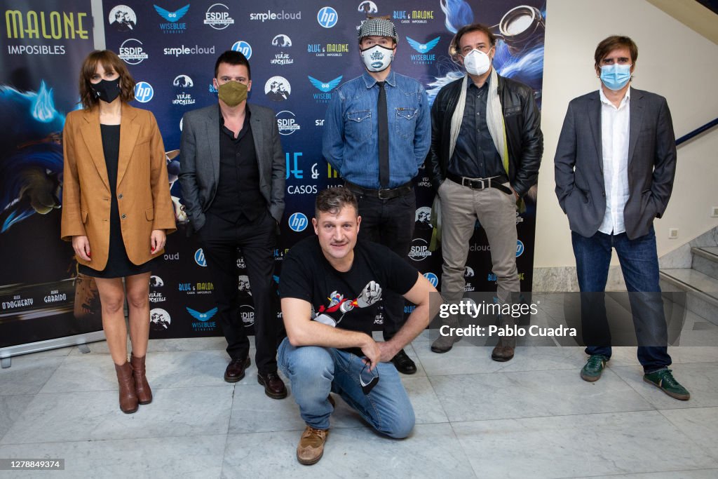 "Blue Y Malone. Casos Imposibles" Madrid Premiere