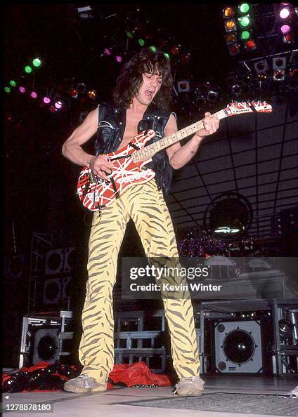 Eddie Van Halen Performs In San Diego - 1984 Eddie Van Halen Performs In San Diego - 1984