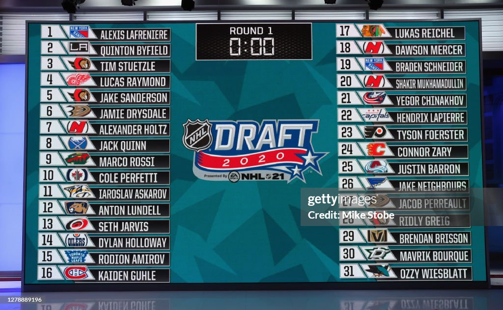 2020 NHL Draft - Round One