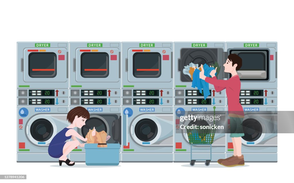 Self-service laundry