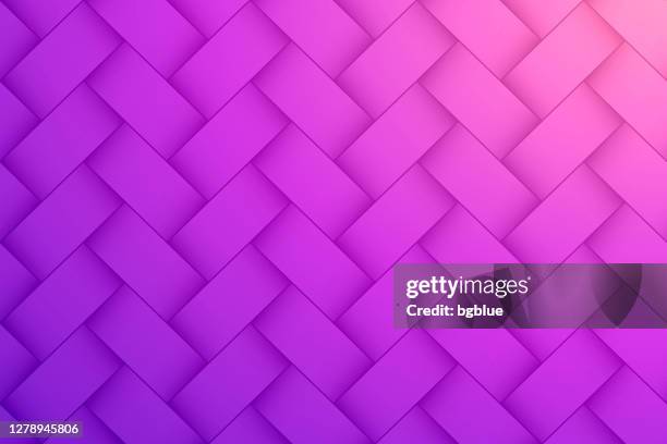 abstract purple background - geometric texture - basket weave pattern stock illustrations