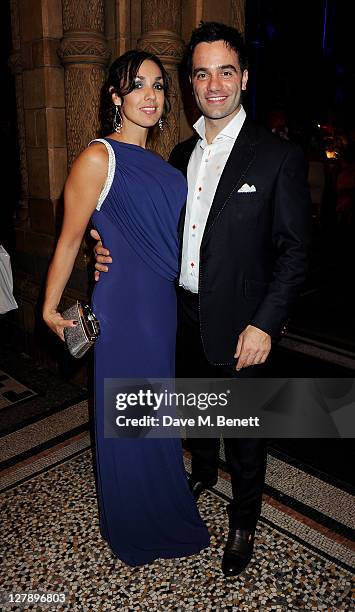 Mandy Karimloo and Ramin Karimloo attend an afterparty following the 25th Anniversary performance of Andrew Lloyd Webber's "The Phantom Of The Opera"...