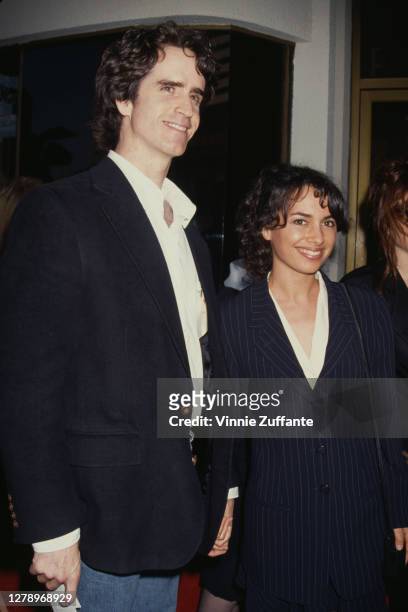 Director Jay Roach and Musician Susanna Hoffs of The Bangles attend the 'Blown Away' Westwood Premiere at Mann National Theatre in Westwood,...
