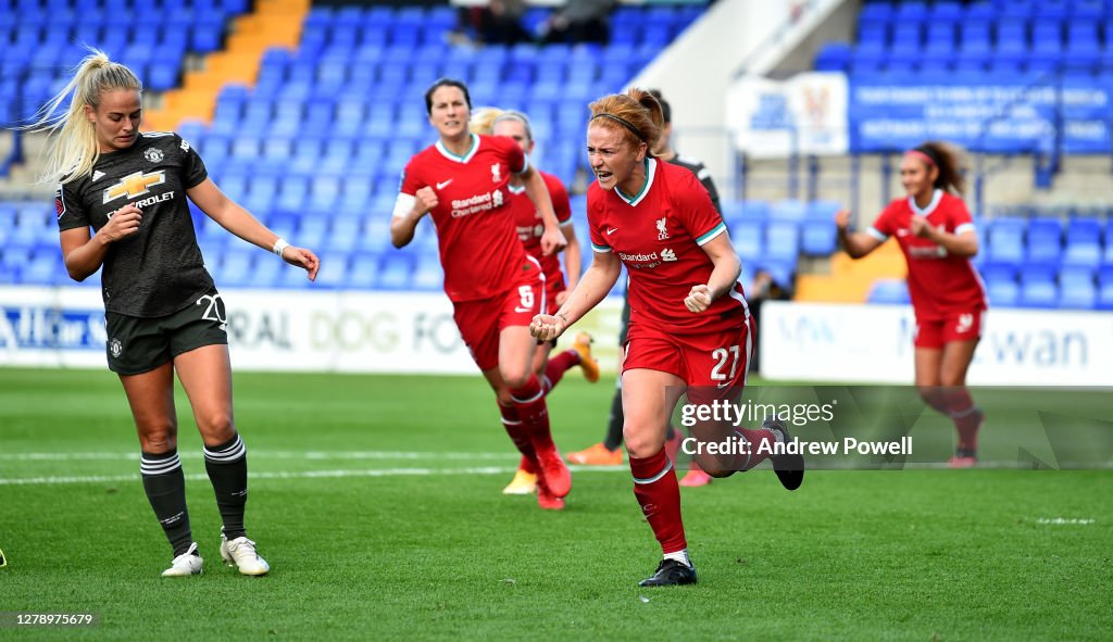 Liverpool v Manchester United - FA Women's Continental League Cup