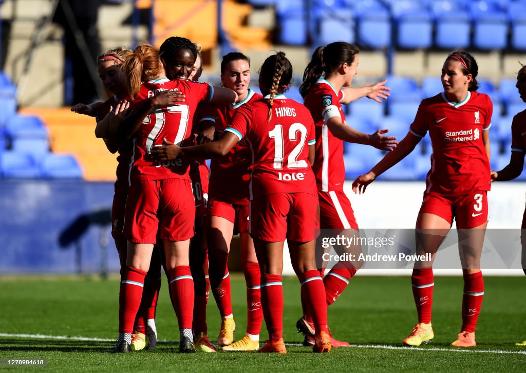Liverpool v Manchester United - FA Women's Continental League Cup