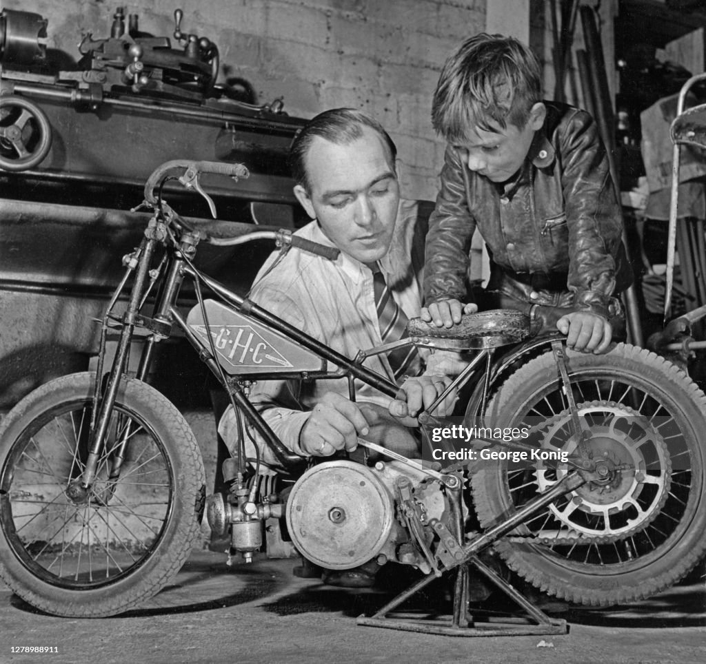 Howard Cole, Six-Year-Old Speedway Rider