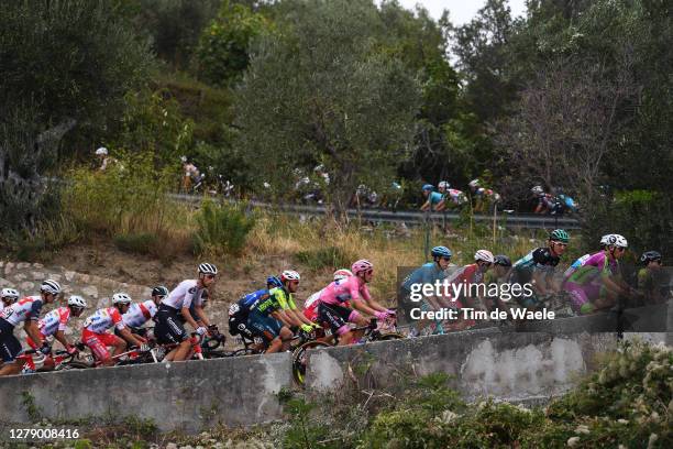 Martijn Tusveld of The Netherlands and Team Sunweb / Lorenzo Rota of Italy and Team Vini Zabu KTM / Joao Almeida of Portugal and Team Deceuninck -...