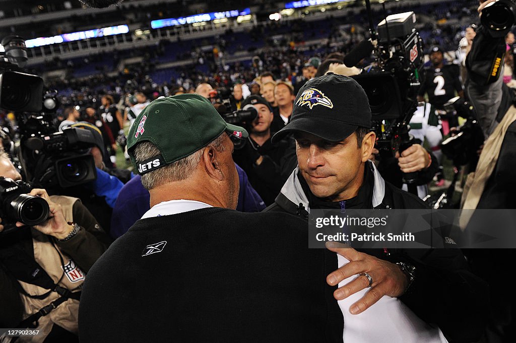 New York Jets v Baltimore Ravens