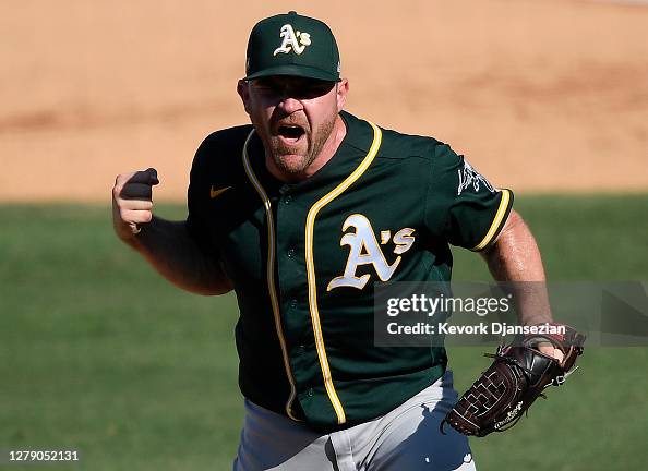 Division Series - Oakland Athletics v Houston Astros - Game Three Division Series - Oakland Athletics v Houston Astros - Game Three