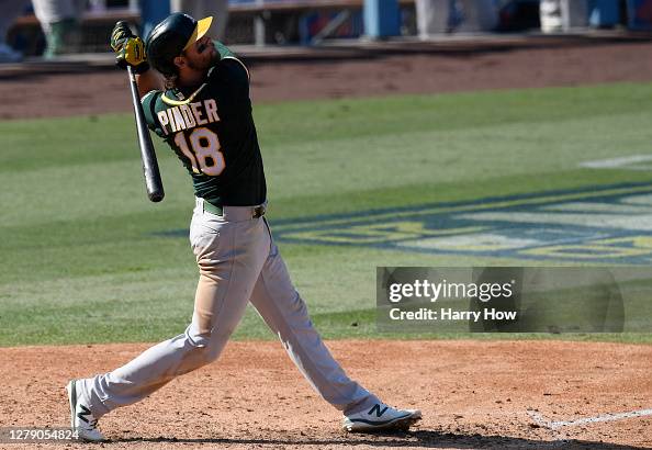 Division Series - Oakland Athletics v Houston Astros - Game Three Division Series - Oakland Athletics v Houston Astros - Game Three