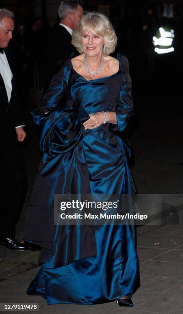 Camilla, Duchess of Cornwall attends the Royal Variety Performance at the London Palladium on December 11, 2008 in London, England.